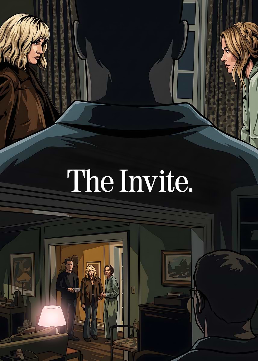 Fantasy Invite Design The Invite Movie Poster Art Poster, Picture & Metal Print – Movies ...