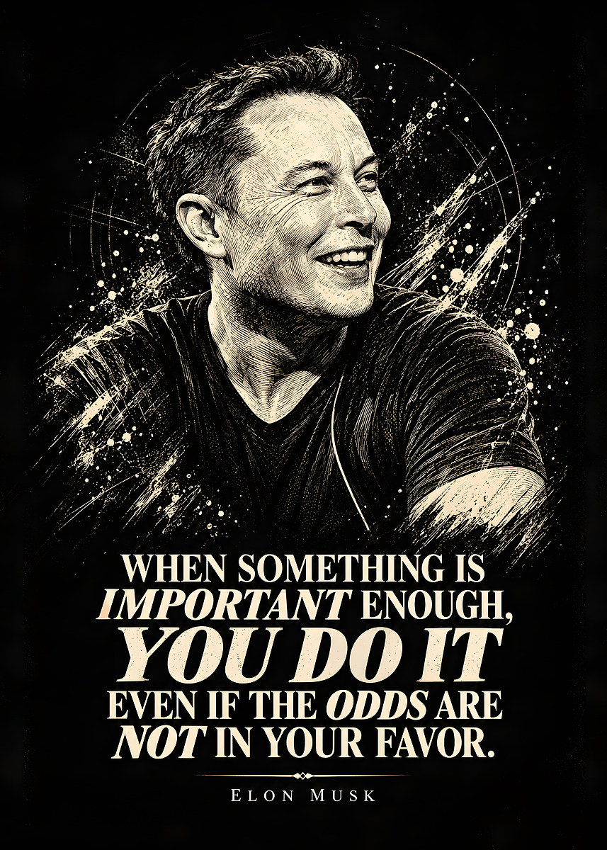 Displatel Tech Visionary Entrepreneur Quote Art Poster, Picture & Metal Print ...