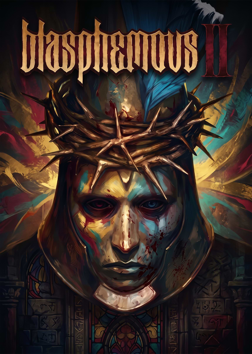 Blasphemous Game Poster Poster, Picture & Metal Print – Video Games ...