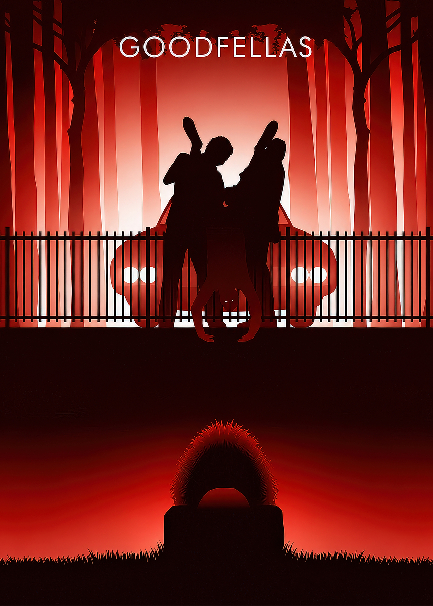 Goodfellas Minimalist Movie Poster Poster, Picture & Metal Print ...