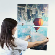 placing displate on wall