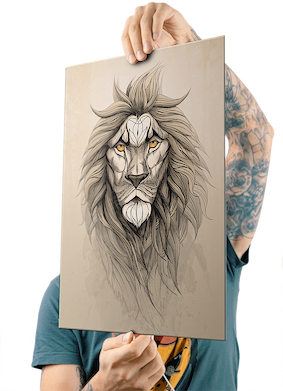 Displate presentation stock