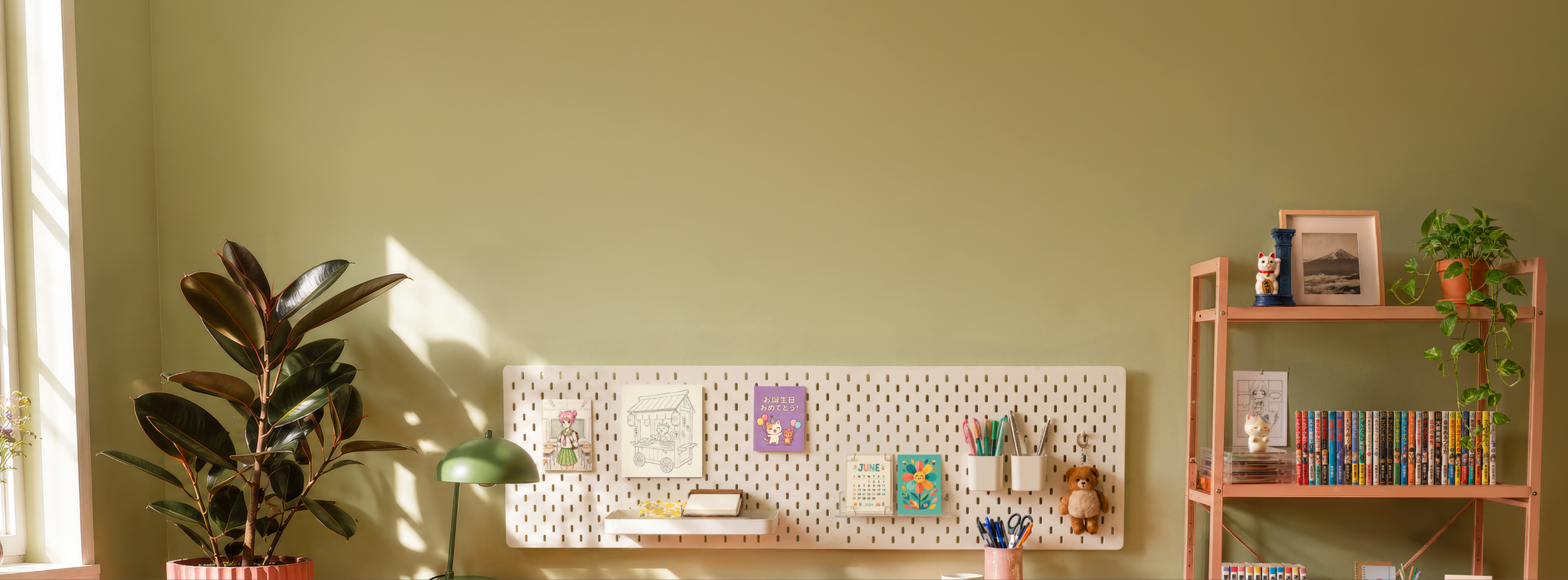 anime-home-office slide background