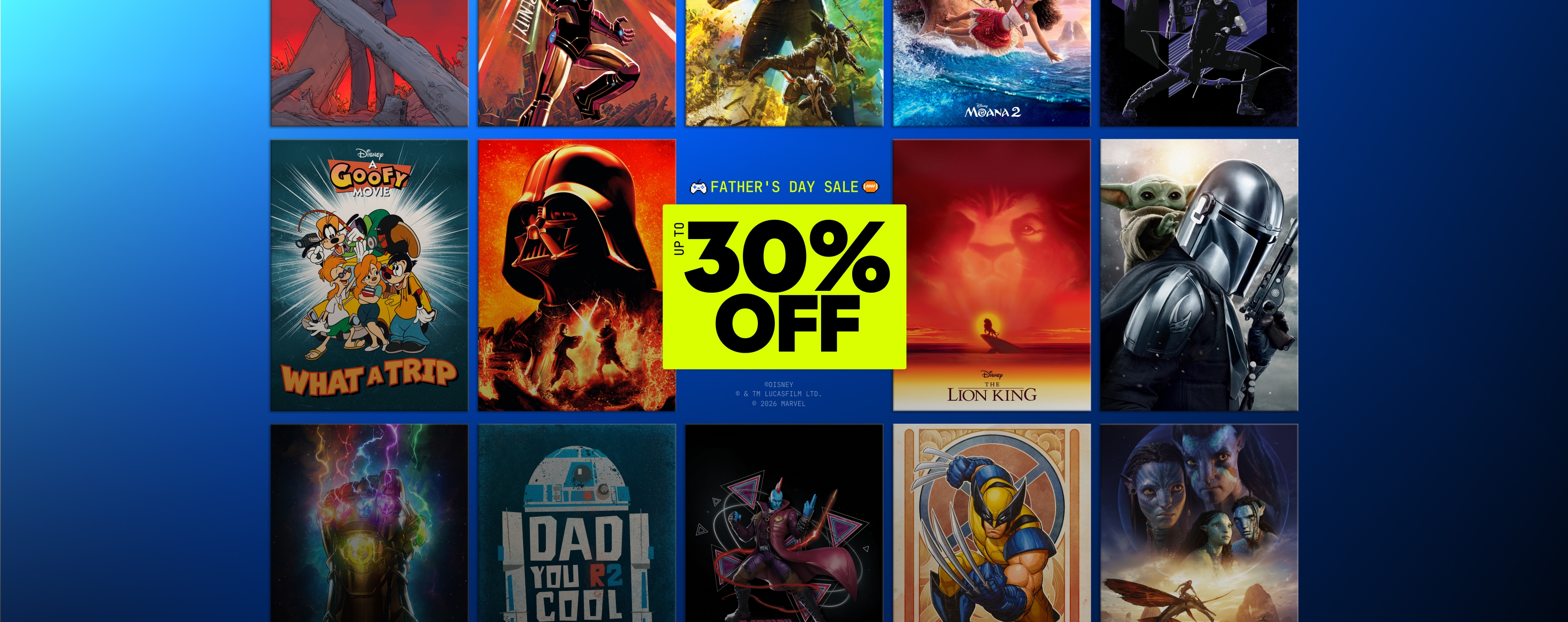 FATHER’S DAY SALE: USE CODE DAD