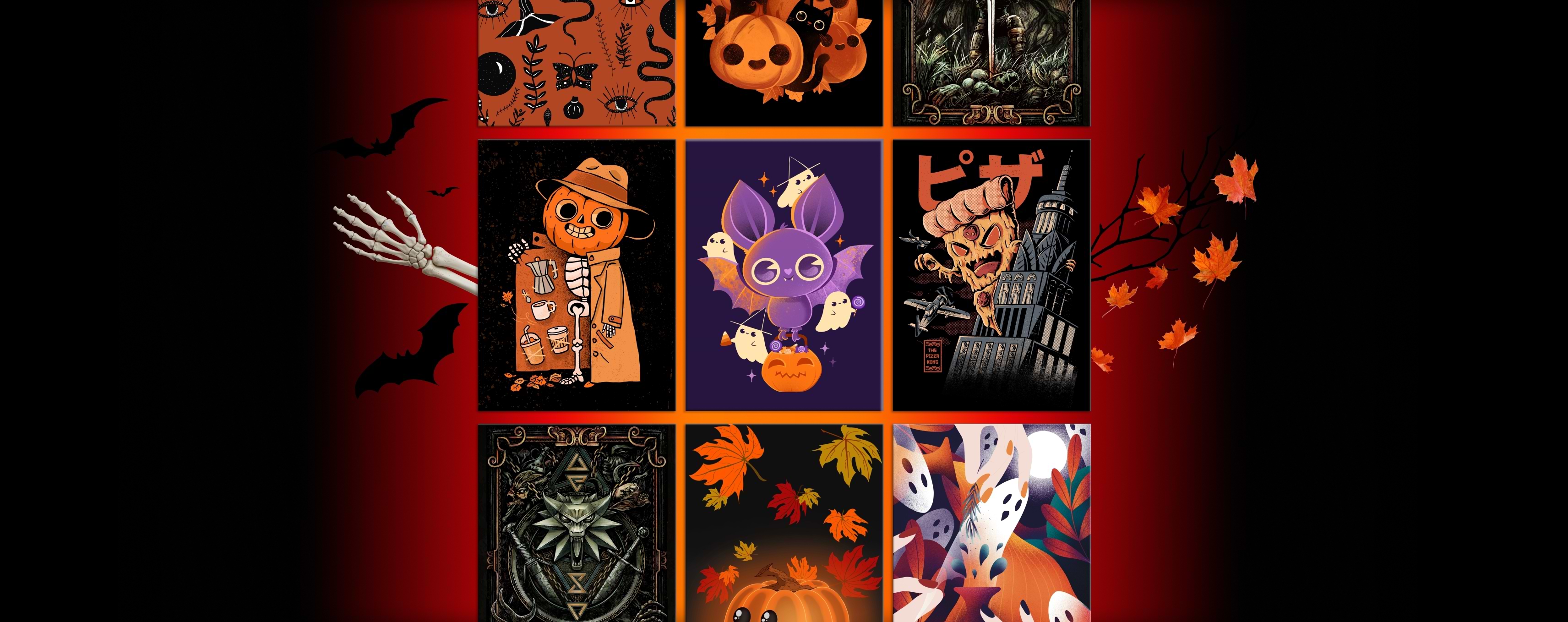 FIND YOUR FRIGHTS ON METAL POSTERS