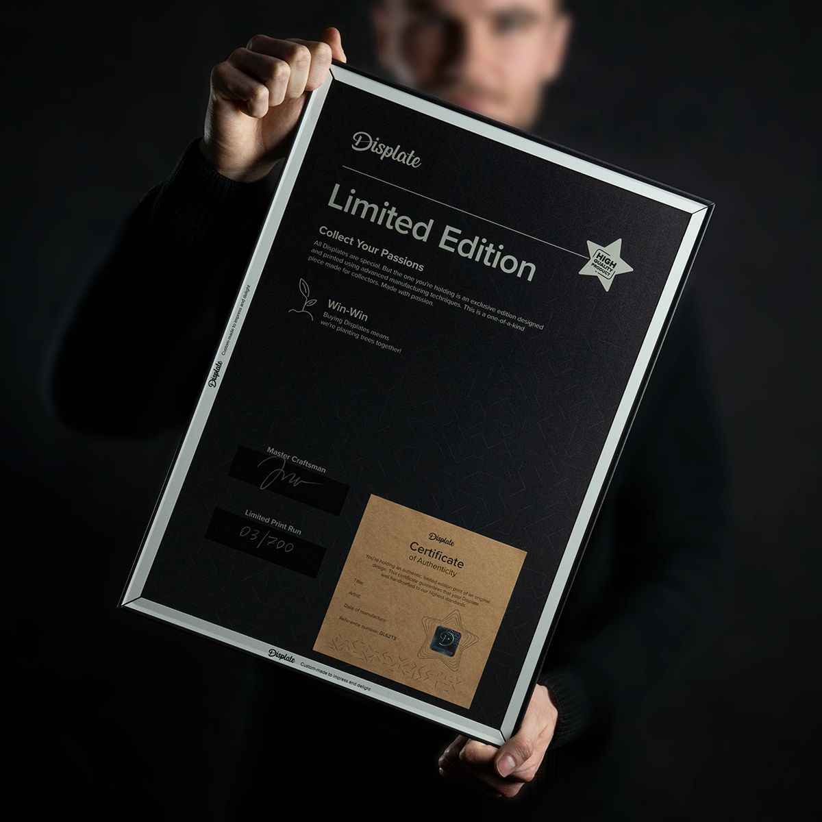 額縁 Displate Gambling Limited Edition Poster 額縁 Displate Gambling Limited Edition Poster Displate