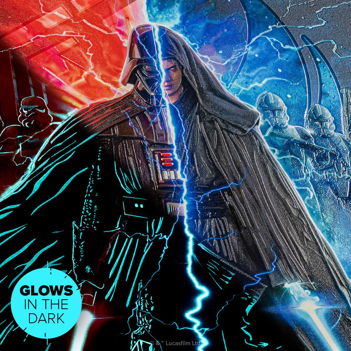 The Dark Side metal poster - Limited Edition | Displate