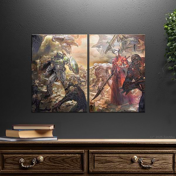 DOOM Slayer metal poster - Limited Edition | Displate