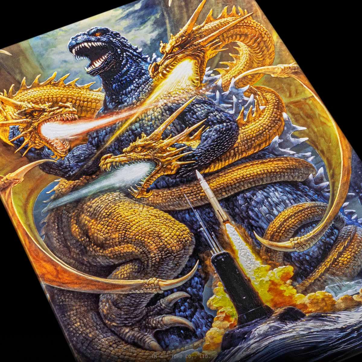 godzilla-vs-king-ghidorah-metal-poster-limited-edition-displate