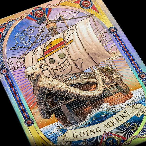 Going Merry Header Going Merry metal poster - Limited Edition | Displate