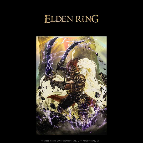 Promised Consort Radahn Metal Poster Limited Edition Displate Promised Consort Radahn Metal Poster Limited Edition Displate