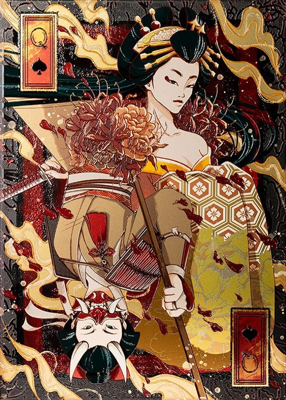 Displate Limited Edition Grace In Spades – Acier – 45x32 Cm – Neuf – Signé X/1000