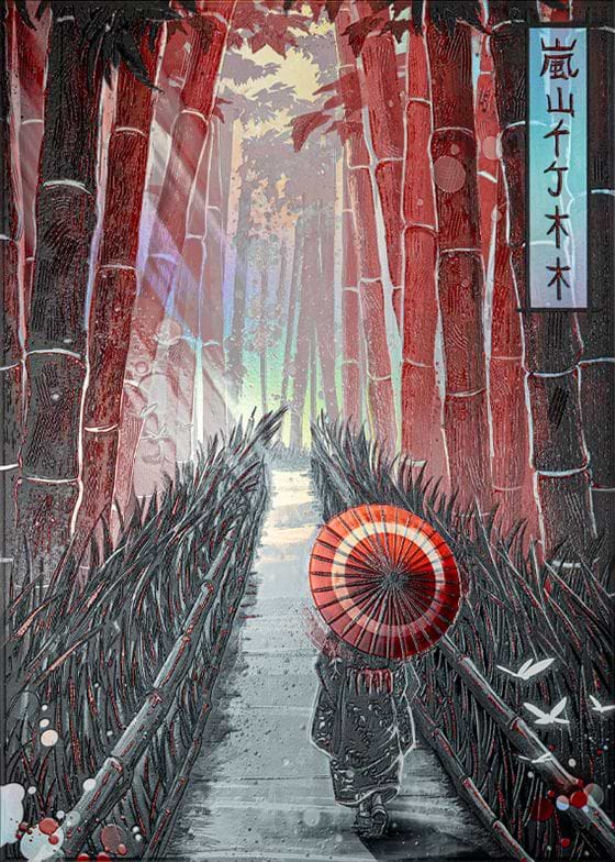 Bamboo Forest metal poster - Limited Edition | Displate