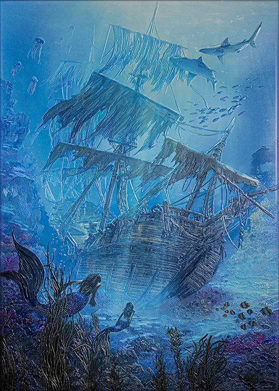 Ghostly Sails Displate #152 Ultra Limited