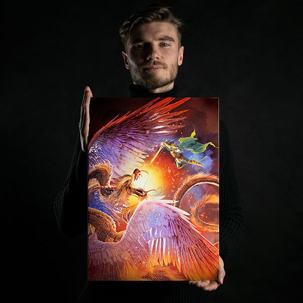 Displate 鬼滅の刃 善逸 Limited Edition Poster Displate 鬼滅の刃 善逸 Limited Edition Poster