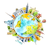 WorldTravel Displate Art