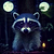 Wild Raccoon