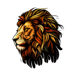 Lion Mixart
