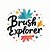brush Metal Posters