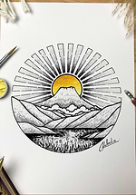 A Line Going For A Walk