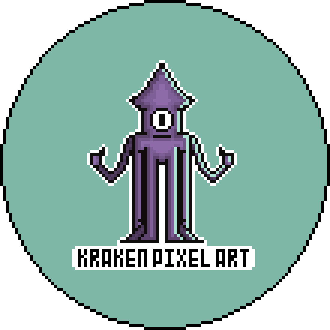 kraken pixelart avatar