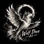 WOLF DOVE ART