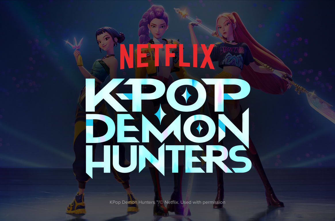KPop Demon Hunters logo