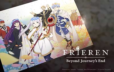 Frieren Anniversary Art comes to Displate