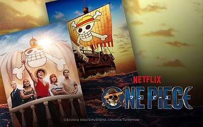 Capture iconic One Piece moments on metal