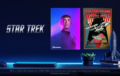 Beam up some Star Trek Displates