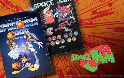 Still slammin'! SPACE JAM hits 30 on new Displates