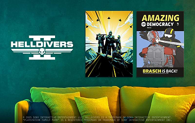 Helldivers 2 is coming to liberate your walls