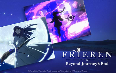 Frieren's journey continues on new Displates
