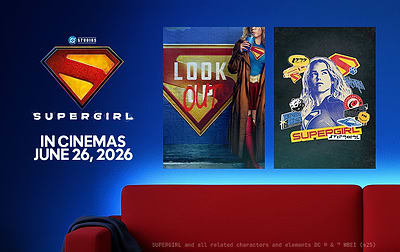 Supergirl just landed on Displate!