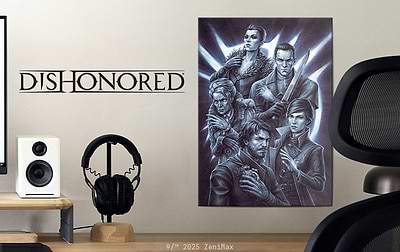 9 years of Dishonored 2: new official art