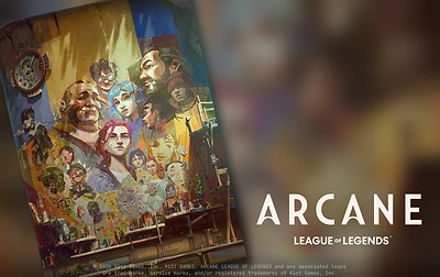 New Arcane metal posters: powered by Shimmer